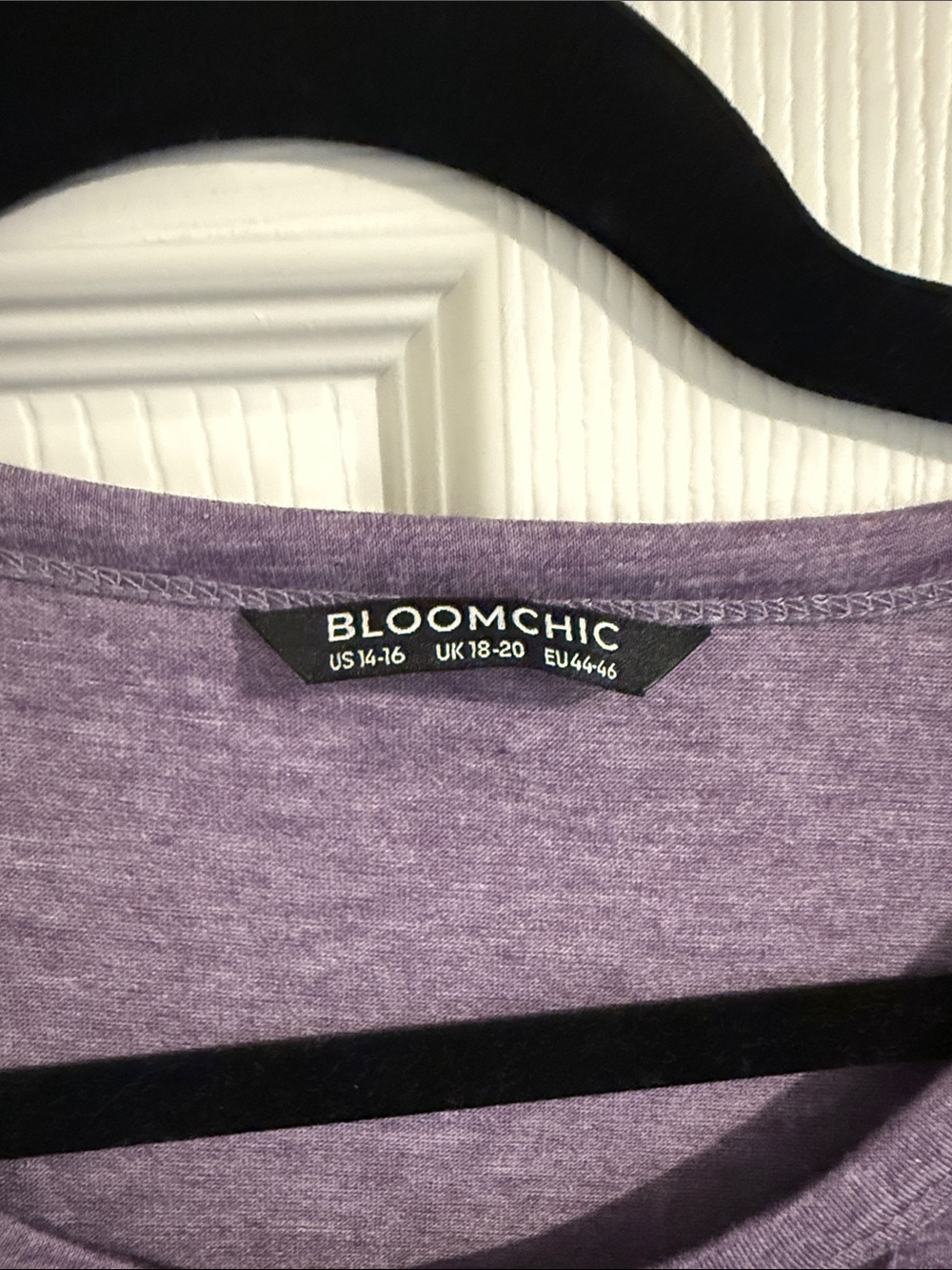 Bloomchic Purple Blouse - Picture 2 of 2
